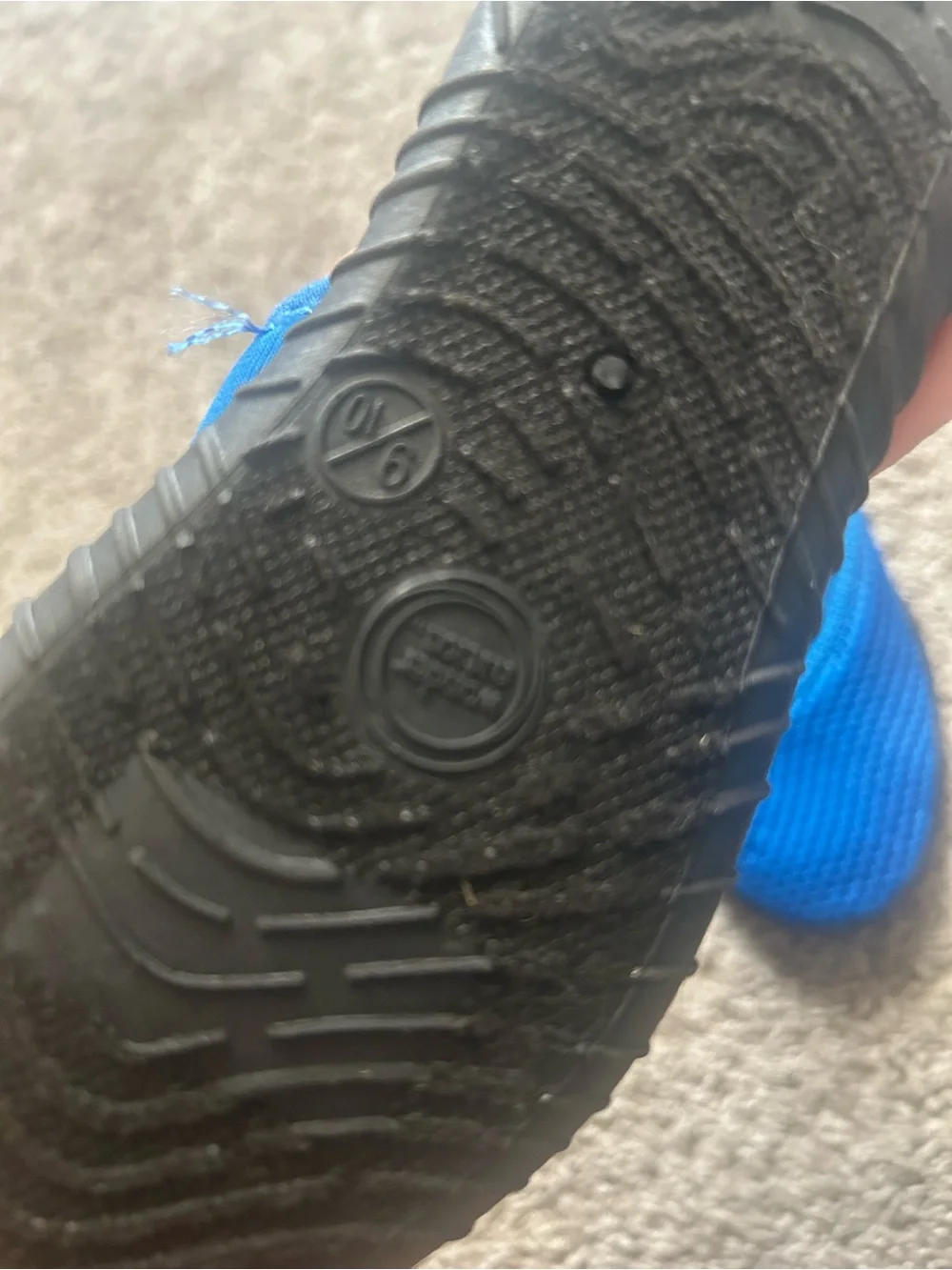 Kids Blue Mesh Water Shoes - Lightweight Slip-On